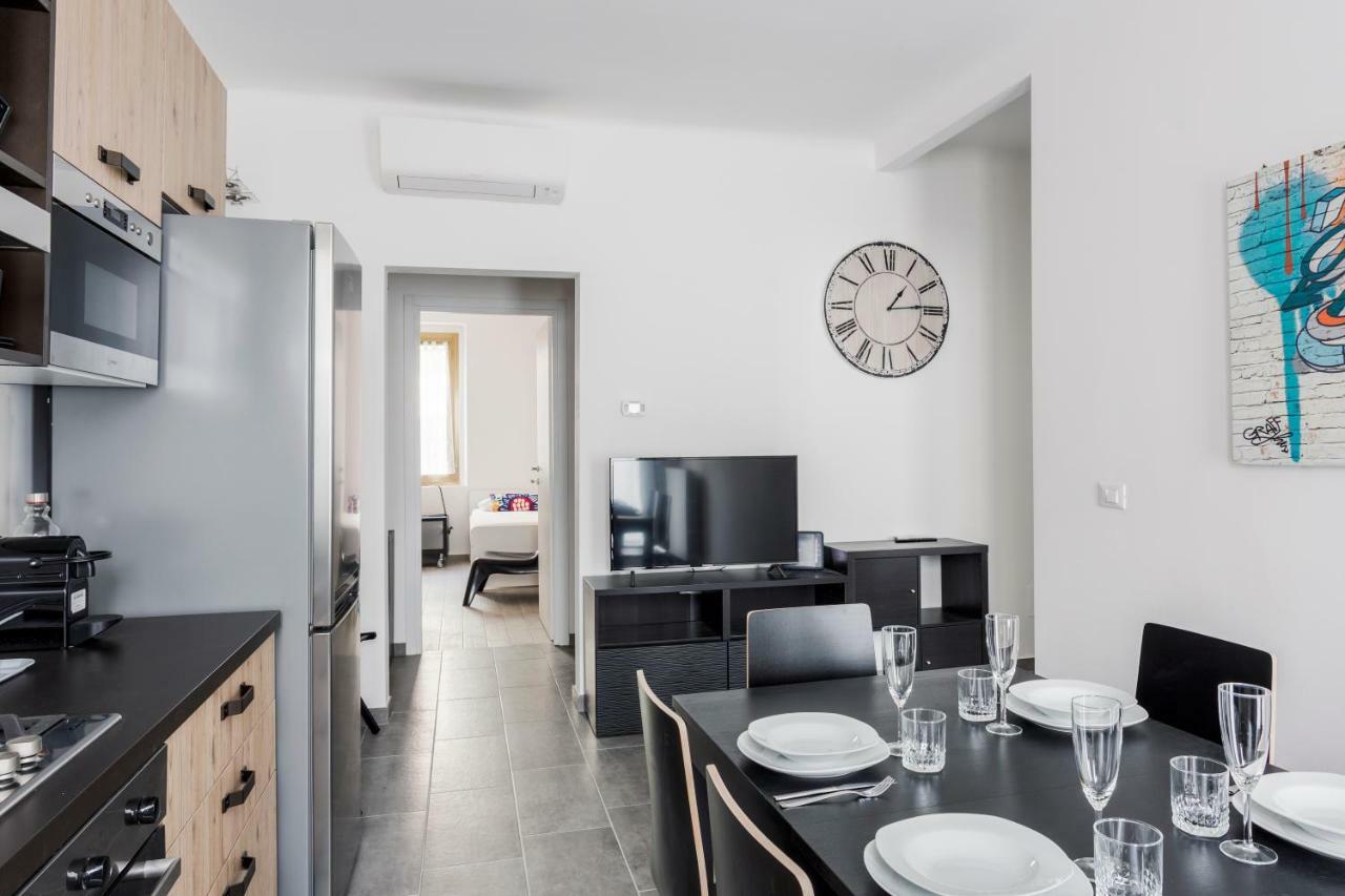 Comfortable Family Group Apartment Via Paruta Milano Esterno foto